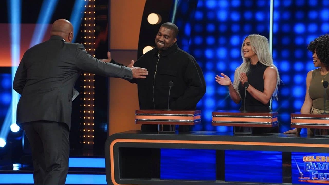 ‘Celebrity Family Feud’ Put the Kardashians and Wests Against Each Other and Things got Heated
