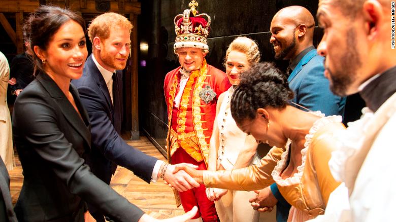 Prince Harry Wows Crowds by Singing at ‘Hamilto’ in London’s West End