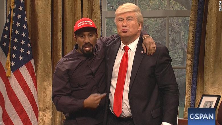 ‘SNL’ Tackles President Trump’s Meeting with Kanye West