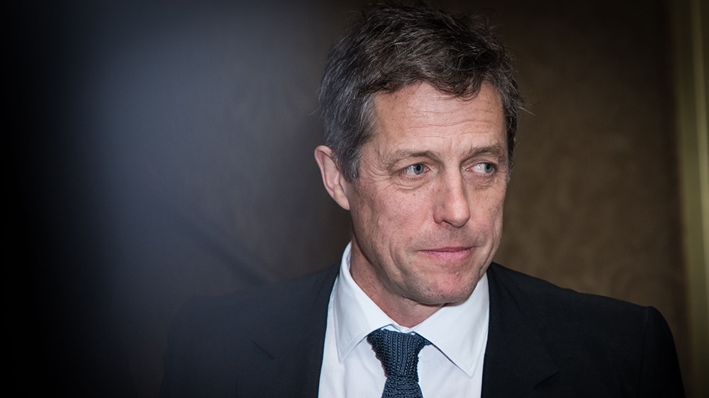 Hugh Grant Appeals for Return of Script Stolen in Car Break-In