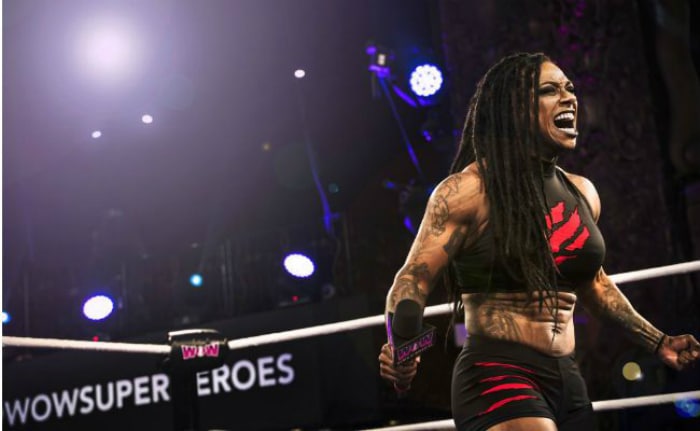 You Have Never Seen Anyone Like WOW Women Of Wrestling’s The Beast
