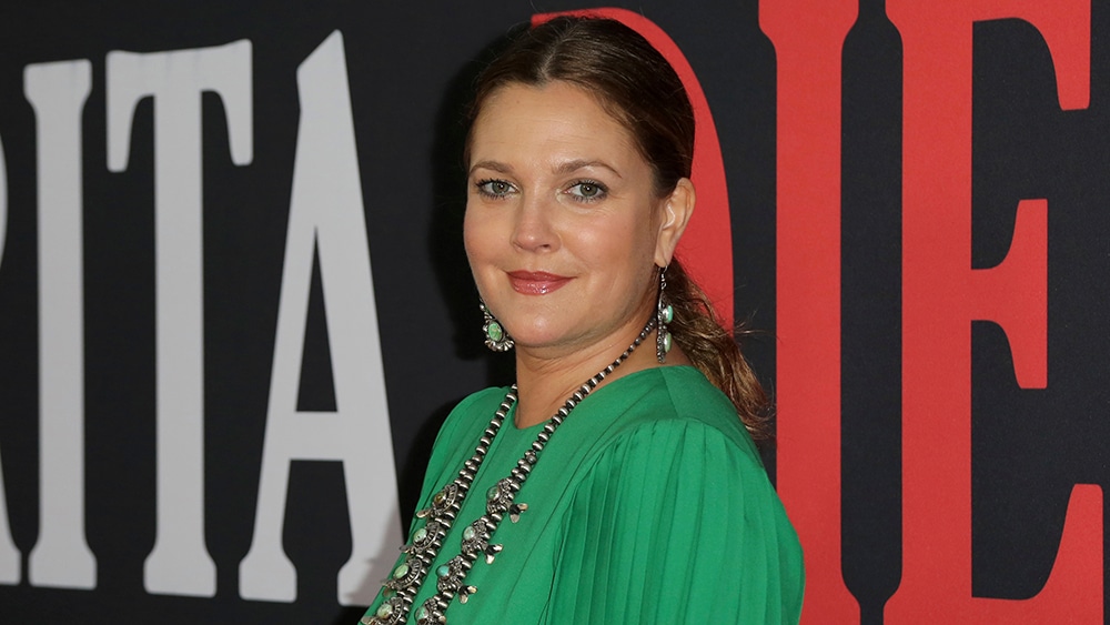 Drew Barrymore Shoots Talk Show Pilot for CBS Television Distribution