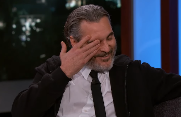 Joaquin Phoenix Apologizes for ‘Embarrassing’ ‘Joker’ Outtakes Shown on Jimmy Kimmel