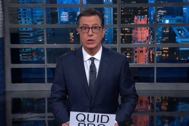 Colbert Walks Viewers Through ‘5 Stages of Republican Impeachment Grief