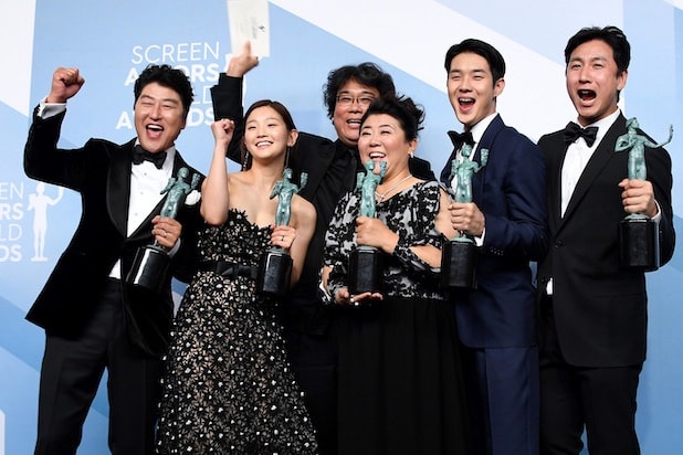 ‘Parasite’ Wins Top Film Prize at The SAG Awards
