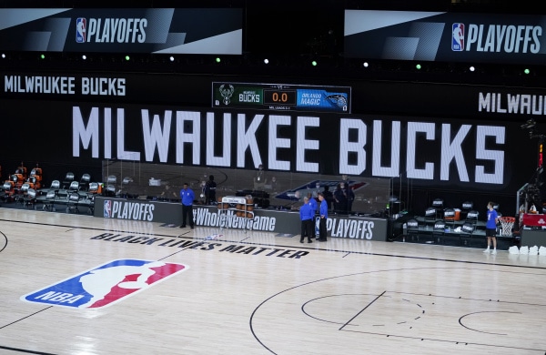 Milwaukee Bucks Boycott NBA Playoff Game Over Jacob Blake Shooting