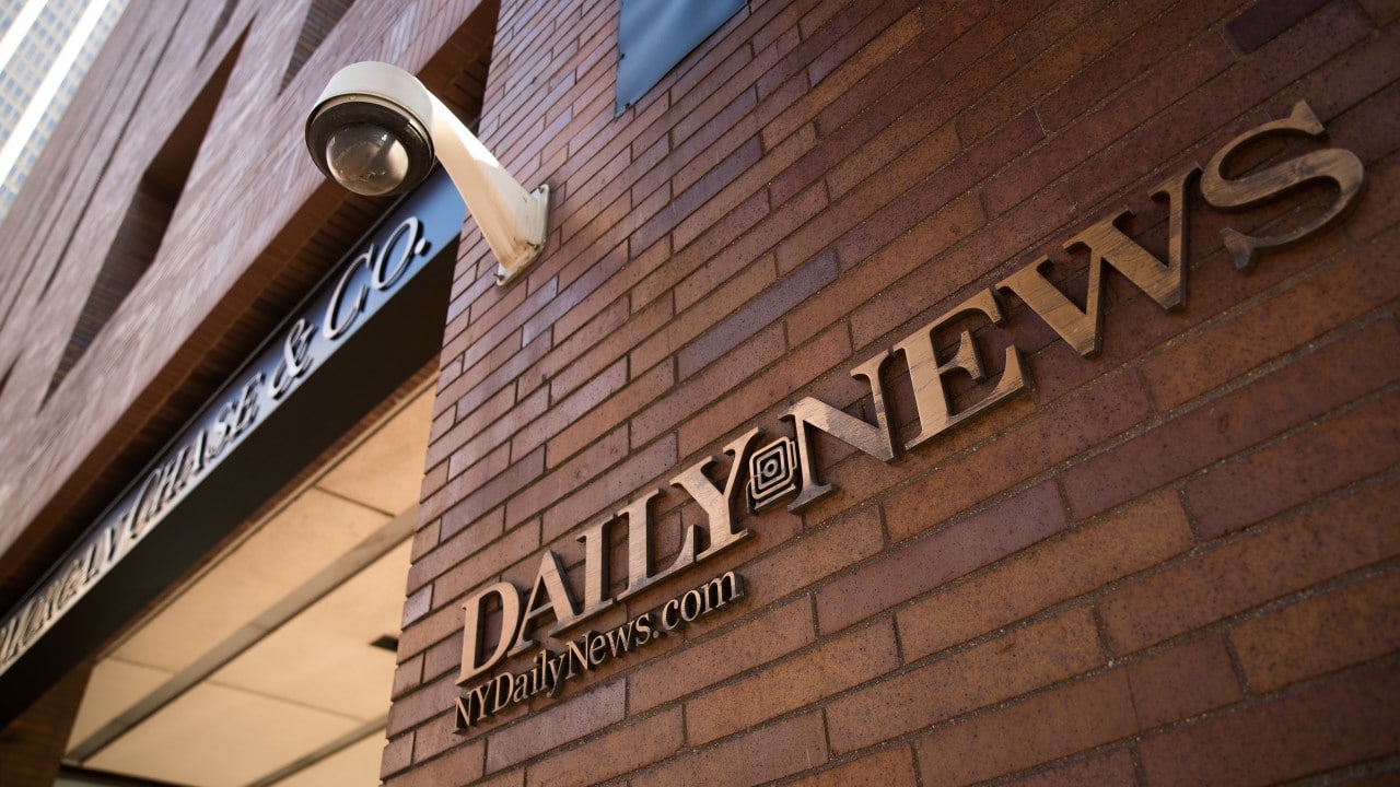 Newsroom for the NY Daily News to Close