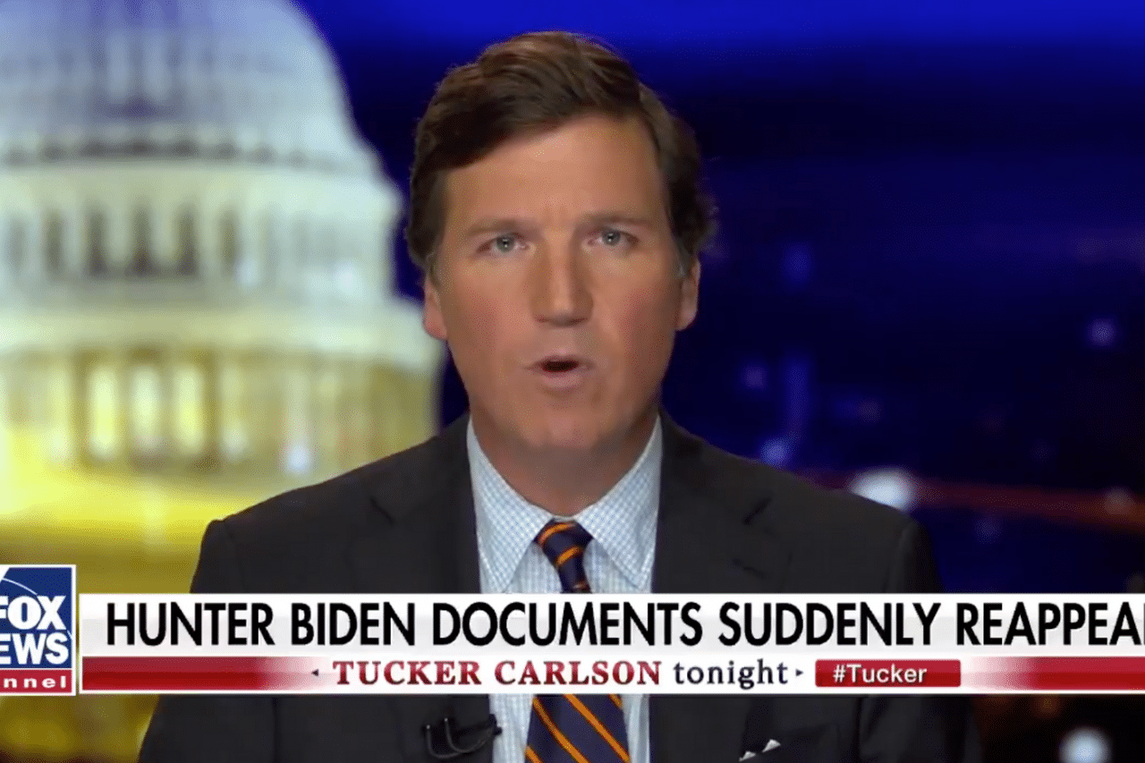 Tucker Carlson Sends an Election-Changing Flash Drive Through the Mail – Why?