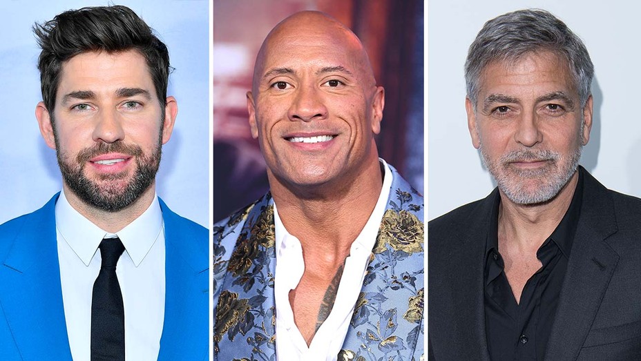 John Krasinski Hosts ‘Some Good News’ Holiday Special With Dwayne Johnson, George Clooney