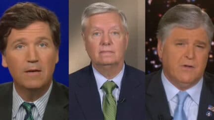 Tucker Carlson Goes on a Tear Against Lindsey Graham Before Hannity Interviews Senator on His Show