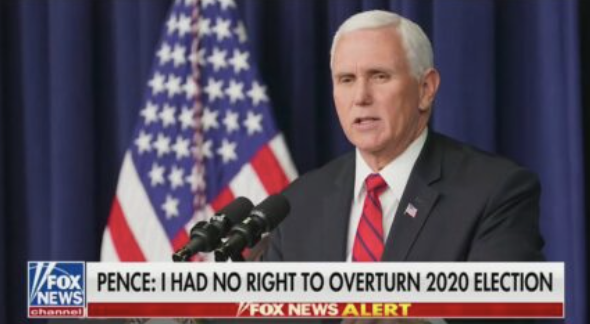 ‘President Trump Was Wrong’: A Defiant Pence Defends Certifying Election At FedSoc Conference