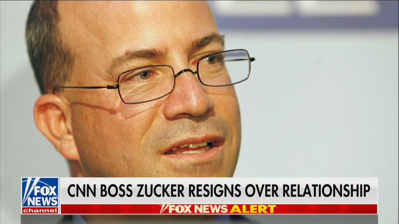 Fox News Mentions Ex-CNN Boss Jeff Zucker More Than 170 Times in 24 Hours