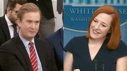 Fox News Hits Back at Jen Psaki ‘Stupid Son of a Bitch’ Dig at Peter Doocy