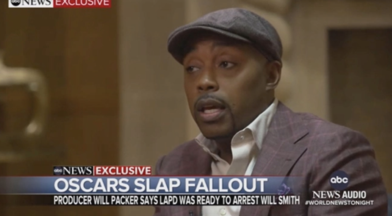 Oscars Producer Will Packer Says LAPD Was Ready to Arrest Will Smith After Chris Rock Slap