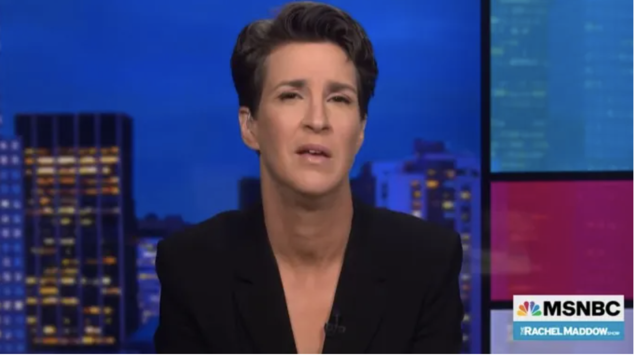 MSNBC’s Rachel Maddow to Host Monday Nights Only Beginning in May