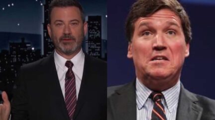 Jimmy Kimmel Compares Tucker Carlson to the Sacklers for ‘Producing This Deadly Opioid of Lies’ That ‘He’s OK With’