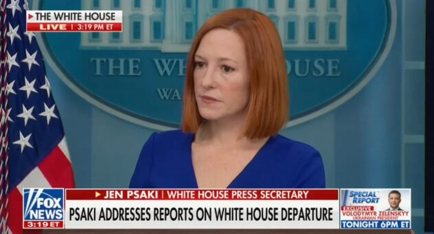 White House Press Corps Confronts Jen Psaki on Report She’s Joining MSNBC