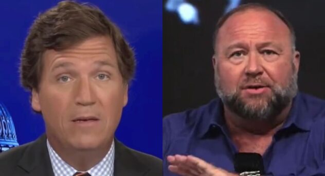 Tucker Carlson Reportedly Petrified His ‘Daily’ Texts With Alex Jones Will Be Made Public