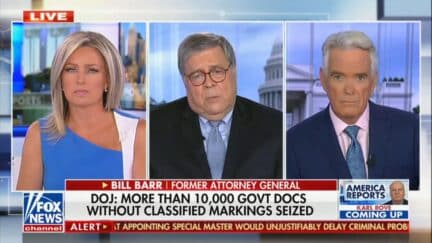 Bill Barr Hammers Trump for Taking Classified Docs