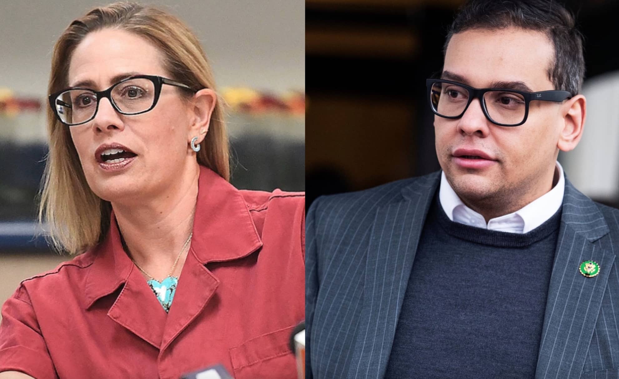 Sinema’s Office Says George Santos Was Full of It When He Said She Spoke to Him