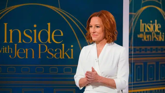 Jen Psaki Debuts MSNBC Program With Heavy Emphasis On Donald Trump