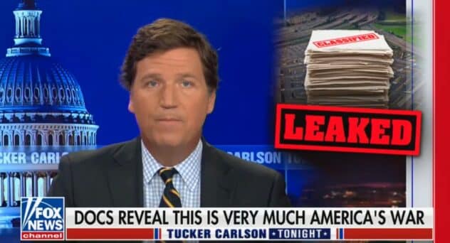 Tucker Carlson Claims ‘American Soldiers Are Fighting Russian Soldiers’ After Fox News Reports That’s Not Actually Happening