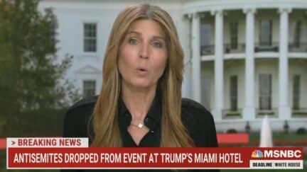 Nicolle Wallace Credits Rachel Maddow for Getting Anti-Semites Booted from Mar-a-Lago Event With Eric Trump