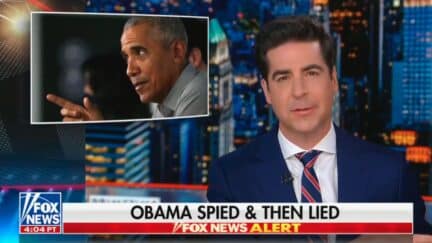 Without Evidence, Jesse Watters Claims Joe Biden ‘Was Foreign Taking Bribes’ as Vice President
