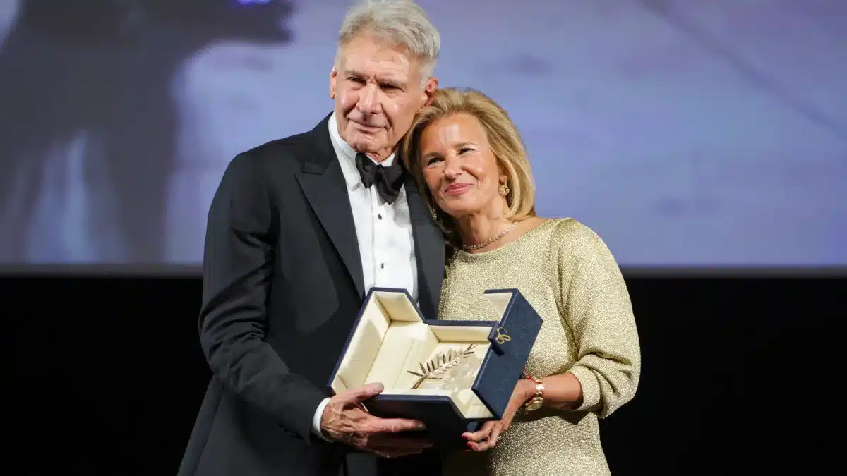 Harrison Ford Presented With Honorary Palme d’Or at Cannes