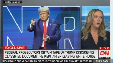 CNN Reports: Trump Caught On Tape Admitting Possession of Classified Docs Related to Iran